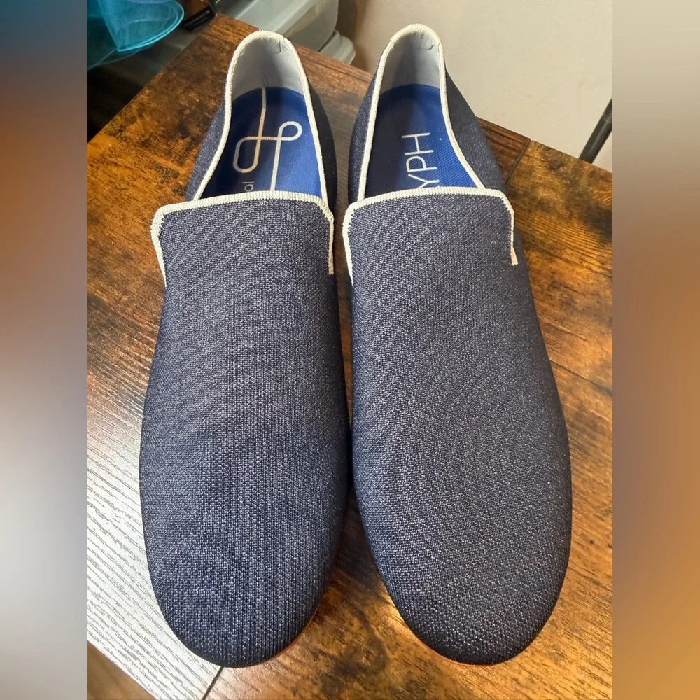 Glyph Women’s Knit Loafers in the Marlin Blue colorway Size 10.5